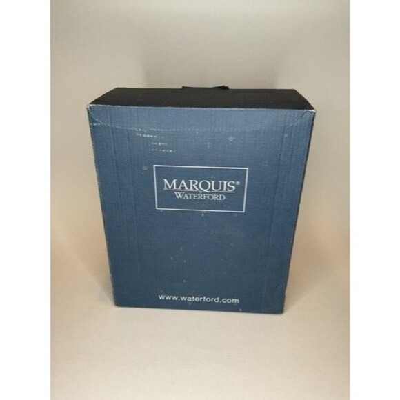 New with box Marquis by Waterford Crystal Paradox Candlesticks Candle Holders 8” - Picture 6 of 15